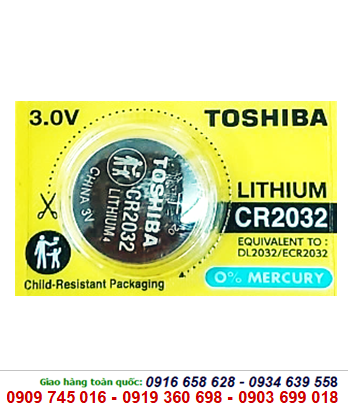Toshiba CR2032, Pin 3v Lithium Toshiba CR2032 chính hãng